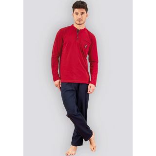 MEN LONG SLEEVE PAJAMA